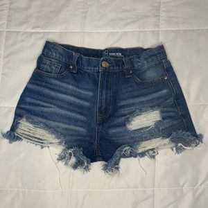 Jean shorts